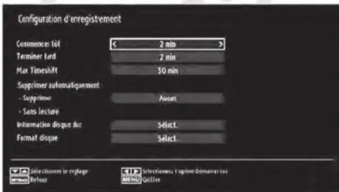 ESSENTIELB Melia 26 - Configuration d'enregistrement - 1