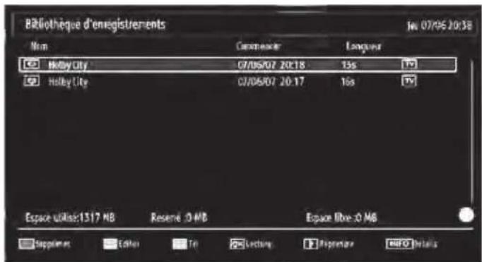 ESSENTIELB Melia 26 - Bibliothèque des enregistrements - 1