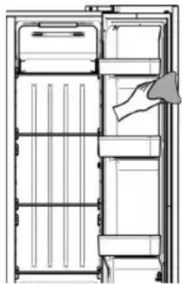 Everglades EVTD352 - Nettoyage des joints de porte - 1
