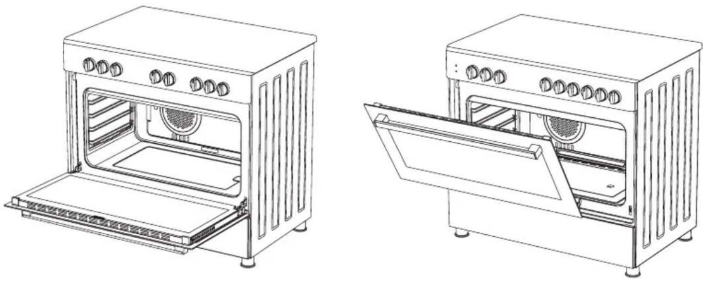 Everglades EVCK048 - Montage Van Fornuisdeur - 1
