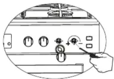 Everglades EVCK048 - Reduced gas flow rate setting for hob taps - 1