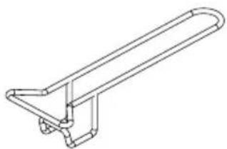 Everglades EVCK048 - Draadgrill in bakplaat \* - 1