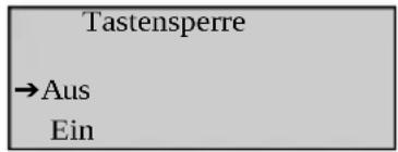 TOPCOM Butler 1800T - Tastensperre - 2