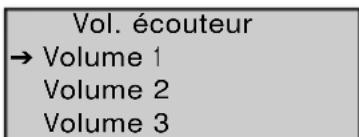 TOPCOM Butler 1800T - Modification du volume du haut-parleur - 2