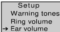 TOPCOM Butler 1800T - External Call Ring Melody - 5