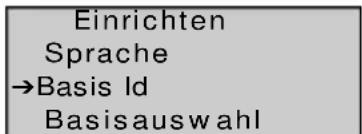 TOPCOM Butler 1800T - Identification der Basisstation - 1