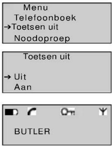 TOPCOM Butler 1800T - Klaviervergrendeling - 1
