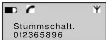 TOPCOM Butler 1800T - Stummschaltung (Abschaltung des Mikrofons) - 1