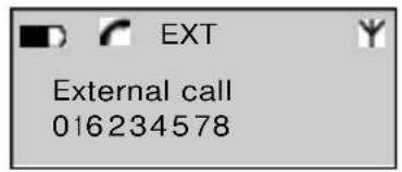 TOPCOM Butler 1800T - External Call - 2