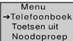 TOPCOM Butler 1800T - Nieuwe naam toevoegen aan het telefoonboek - 1