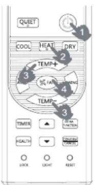 HAIER AC24CS1ERA - Telecomando - 1