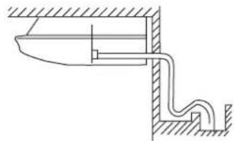 HAIER AC24CS1ERA - Instalación del tubo de desaguè del agua de condensación - 3