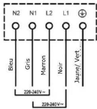 Limit LIKI604 - Raccorder la plaque de cuisson à l'alimentation secteur - 5