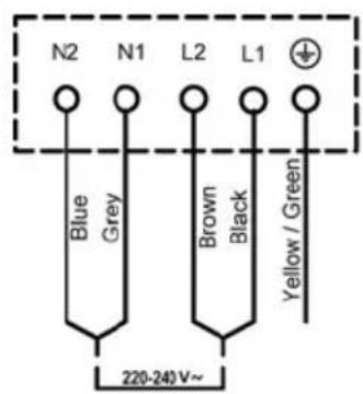 Limit LIKI604 - Connecting the hob to the mains power supply - 3