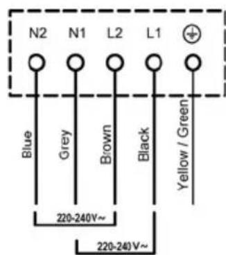 Limit LIKI604 - Connecting the hob to the mains power supply - 5