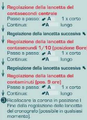 Candino C4274 - REGOLAZIONDE DELLE LANCETTE DEL - 4