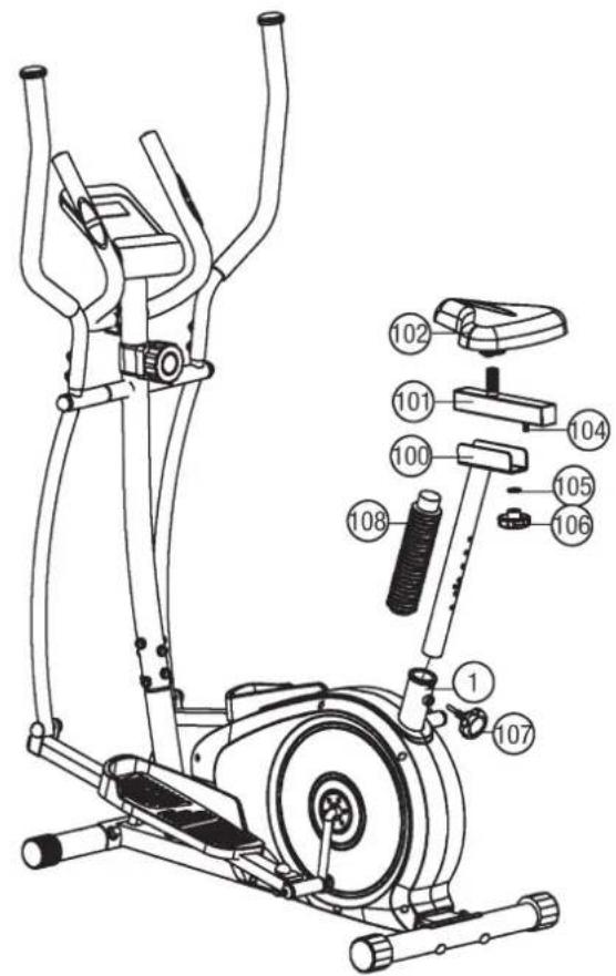 Christopeit CT 4 - Etape n^8 - 1
