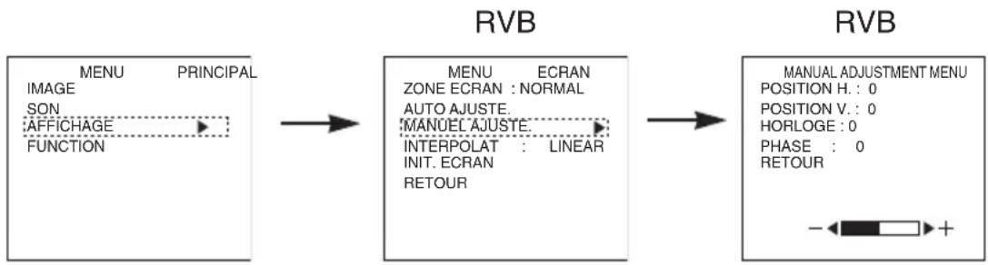 HITACHI 42HDW10 - INSTRUCTIONS DE FONCTIONNEMMENT (suite) - 1