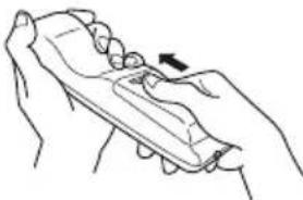 HITACHI 42HDW10 - Handling the Remote Controller - 3