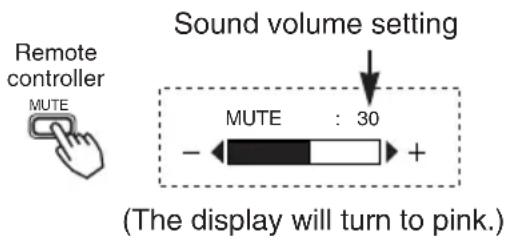 HITACHI 42HDW10 - Sound Mute - 1
