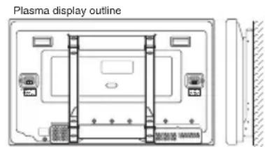 HITACHI 42HDW10 - Using the optional vertical-mount unit (CMPAK14) - 2