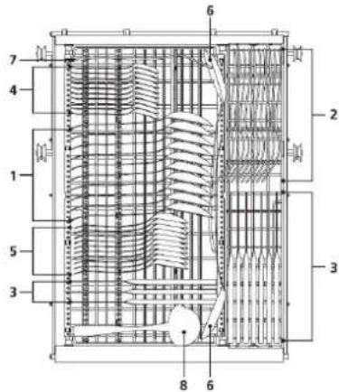 THOMSON TDW 450 WH - Loading the cutlery rack - 1