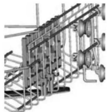 THOMSON TDW 450 WH - Loading the upper and lower baskets - 3