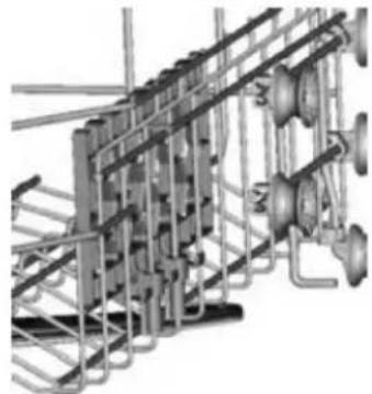 THOMSON TDW 450 WH - De bovenste en onderste korf vullen - 13