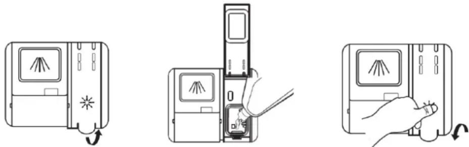 THOMSON TDW 450 WH - Filling the rinse aid dispenser - 1