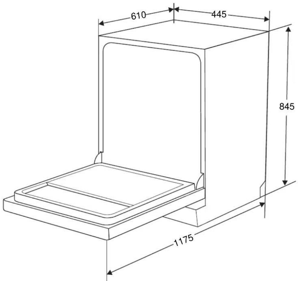 THOMSON TDW 450 WH - OPMERKING: - 1