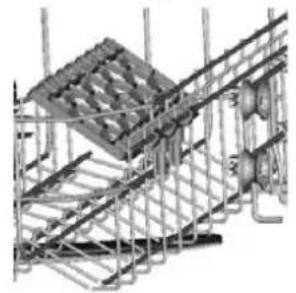 THOMSON TDW 450 WH - Chargement des paniers supérieur et inférieur - 2