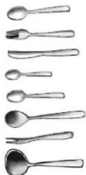 THOMSON TDW 450 WH - Loading the cutlery rack - 2