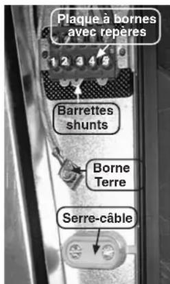 IBERNA PIVK 460 N - Raccordement aux BORNES de la PLAQUE - 2