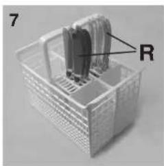 IBERNA IDS 110 N47 - Panier inférieur (fig. 6) - 1