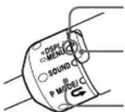 SONY DNE720 - Para ver informações no visor do telecomando - 1