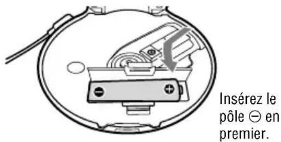 SONY DNE720 - Préparation de la source d'alimentation (Batterie rechargeable) - 3