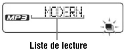 SONY DNE518CK - Lecture de vos listes de lecture préférences (lecture de la liste m3u) (CD MP3 uniquement) - 1