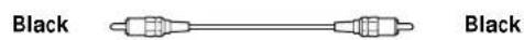 SONY STRDE925 - Monaural audio cord (not supplied) - 1