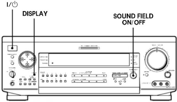 SONY STRDE925 - Borrado de la memoria del receptor - 1