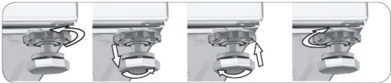 BEKO WTE 6511 BW - Füße einstellen - 2