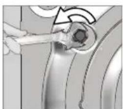 BEKO WTE 6511 BW - Removing the transportation locks - 1