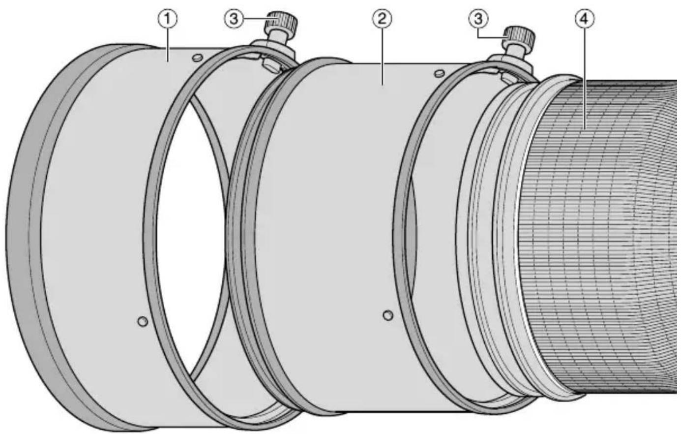 NIKON Nikkor AFS 400mm f2.8G ED VR - 経表示の例 - 4