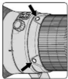 NIKON Nikkor AFS 400mm f2.8G ED VR - Väljare für fokusfungtion (AF-L/MEMORY RECALL/AF-ON) och knapp für fokusfungtion - 2