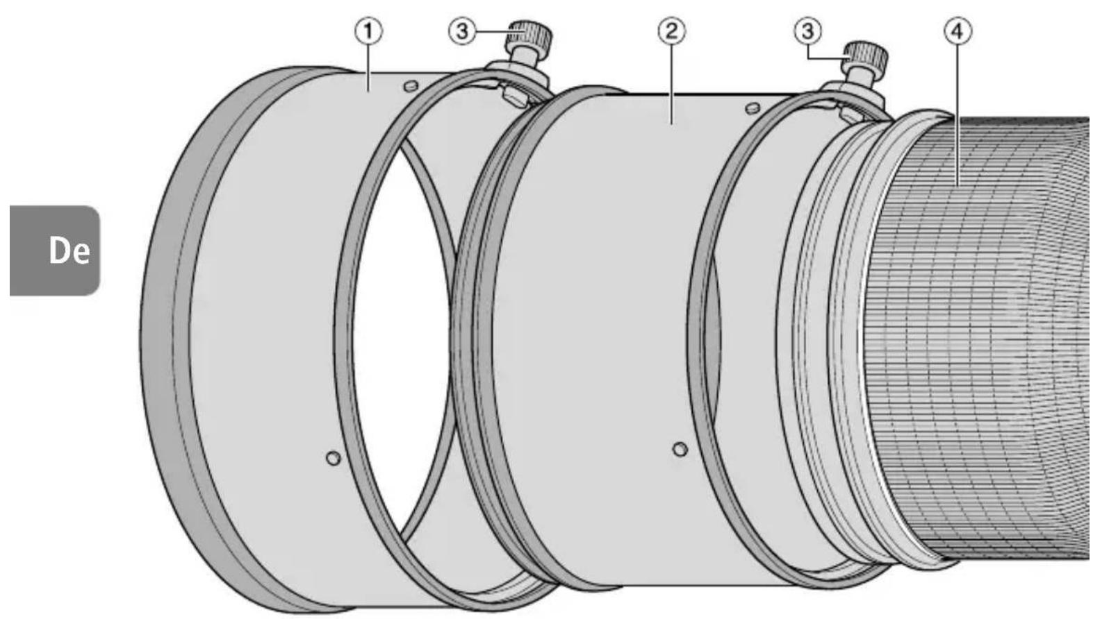 NIKON Nikkor AFS 400mm f2.8G ED VR - Beim Umgang mit Kamera und Objektiv unbedingt die folgenden Vorsichtmaßnahmen beachten: - 1