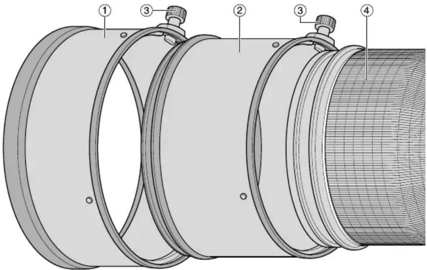 NIKON Nikkor AFS 400mm f2.8G ED VR - Nell'utilizzo della fotocamera e dell'obiettivo, osservare le seguenti precauzioni - 1