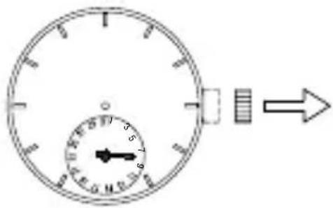 ORIENT Contemporary FA06003Y - AJUSTE DE LA FECHA - 1