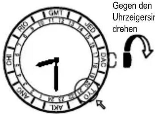 ORIENT Contemporary FA06003Y - Modelle, bei denen die Uhrzeit auf dem drehbaren Anzeigering angezeigt ist - 2