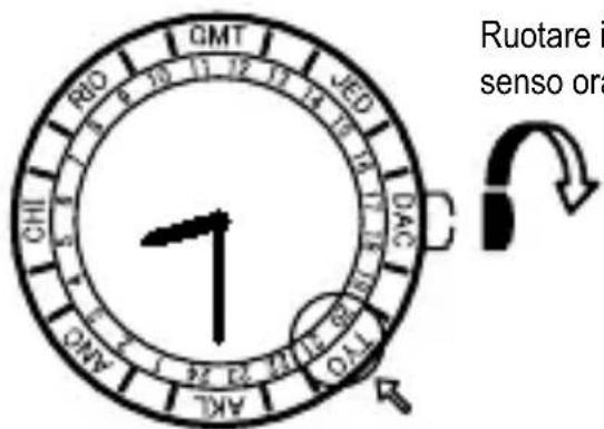 ORIENT Contemporary FA06003Y - Modello nel quale le ore sono indicate sull'anello indicatoro rotante - 2