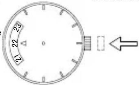 ORIENT Contemporary FA06003Y - Einstellen der 24-Stunden-Anzeige - 3