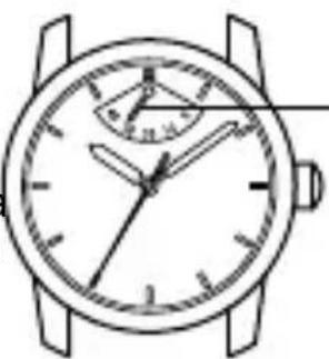 ORIENT Contemporary FA06003Y - INDICADOR DE REServa DE ENERGIA - 1